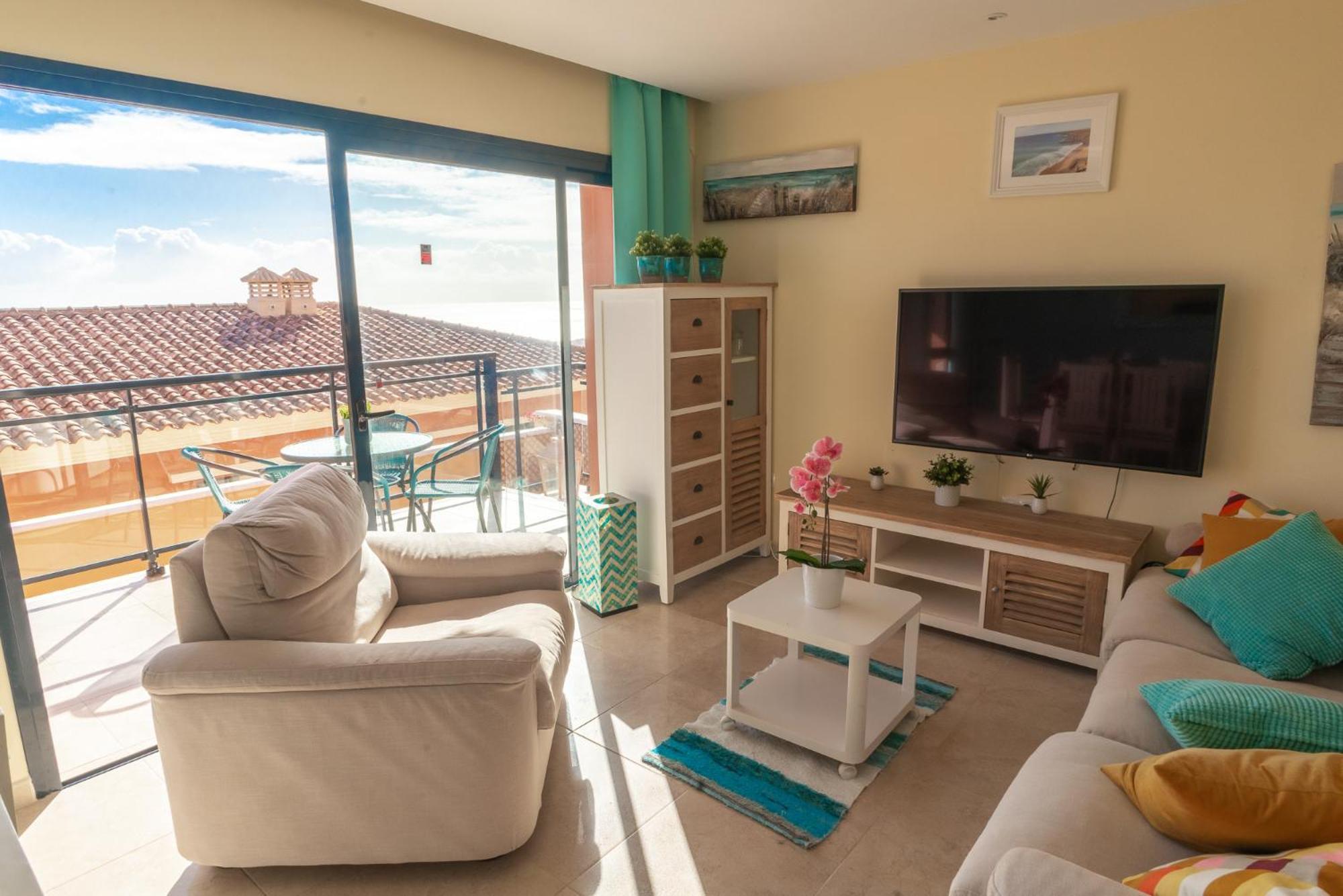 Lucky Thirteen - Apartment With Ocean View Калета де Фусте Екстериор снимка